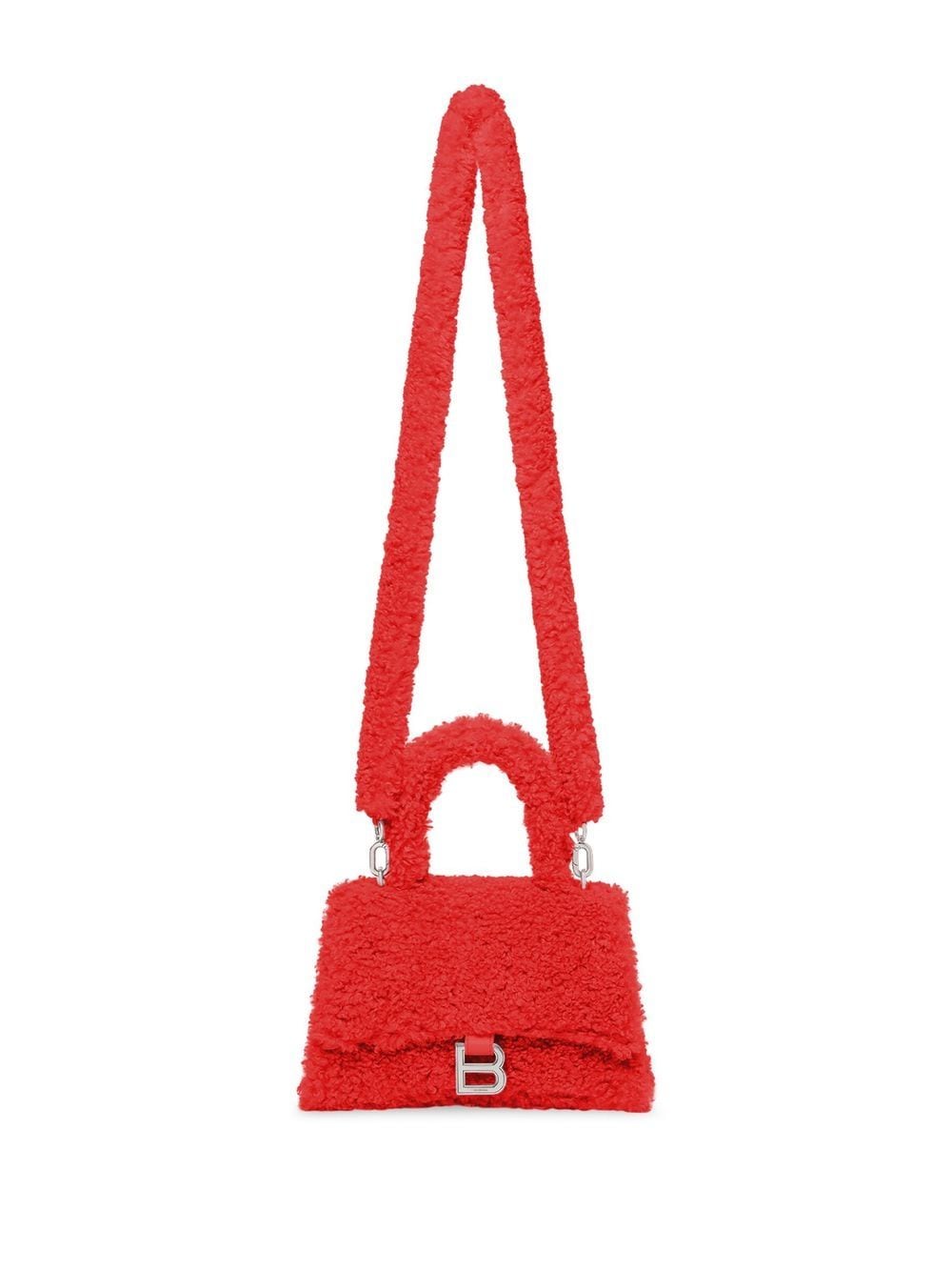 Balenciaga Furry Hourglass Small tote bag - Image 4