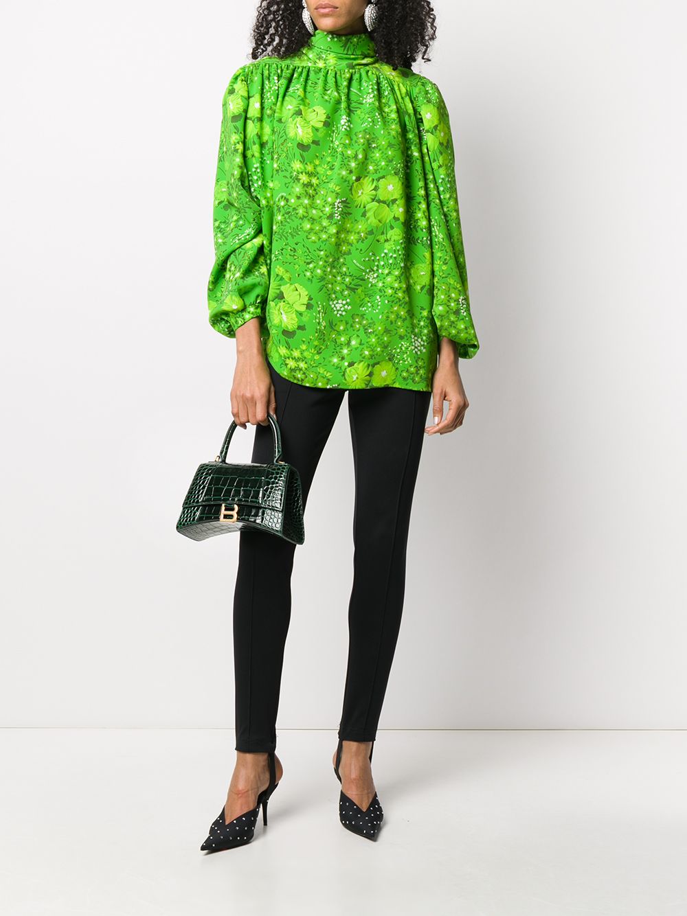 Balenciaga Hourglass small top handle bag - Image 2